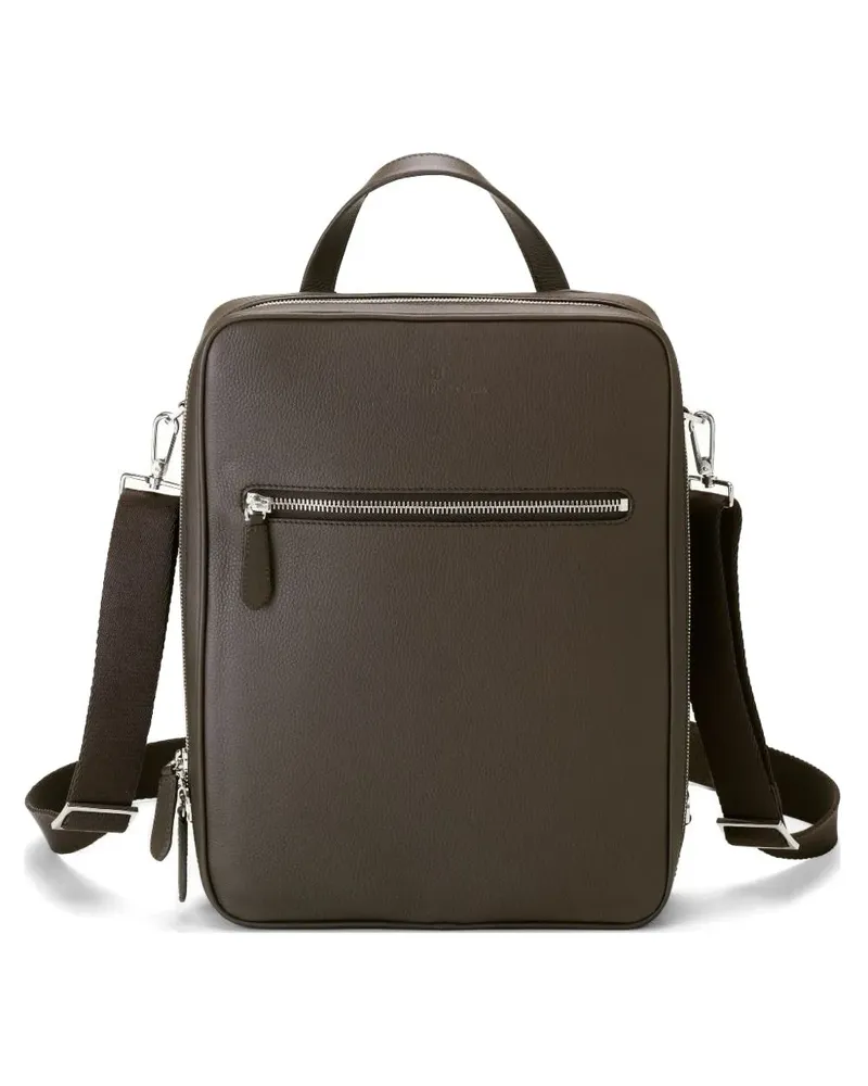 Faber-Castell leather backpack - Braun Braun