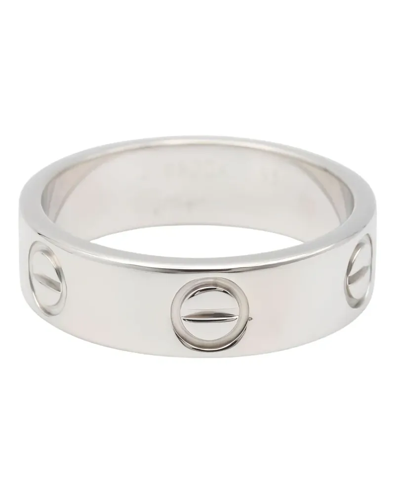Cartier 2010s 18K white gold Love ring - Silber Silber