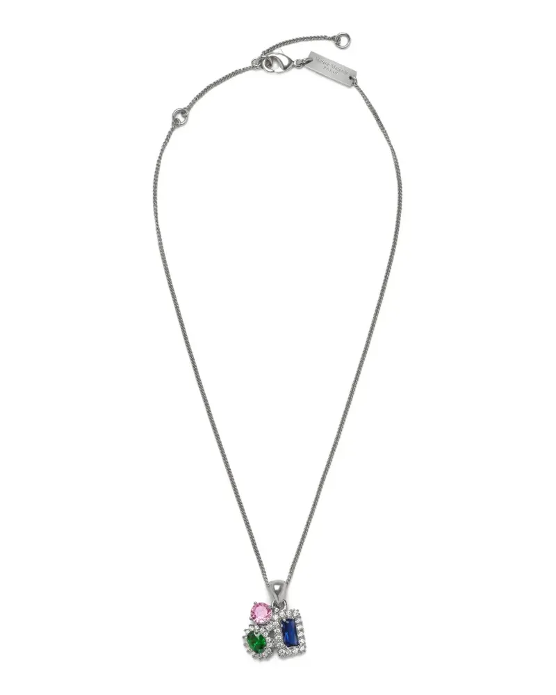 Maison Margiela cluster pendant necklace - Silber Silber