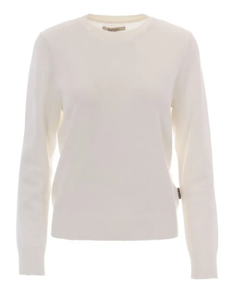 Barbour Oakley crew-neck long-sleeve sweater - Nude Nude