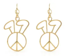 Ohrringe mit Friedenszeichen