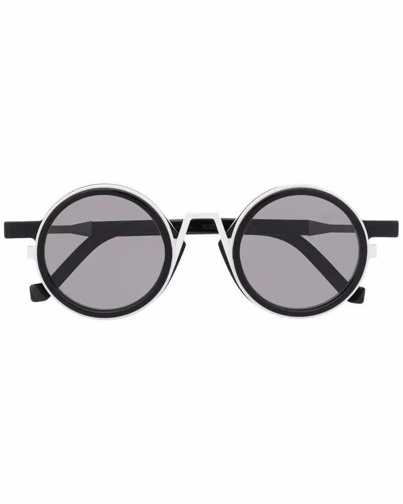 VAVA EYEWEAR Sonnenbrille mit rundem Gestell - Schwarz Schwarz