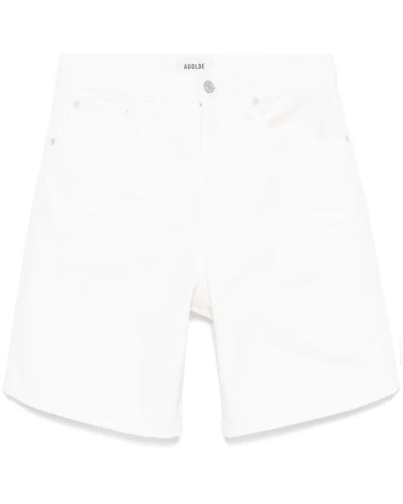 AGOLDE Indra Shorts - Weiß Weiß