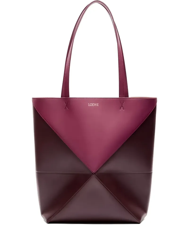 Loewe Puzzle Fold Tote Bag - Violett Violett