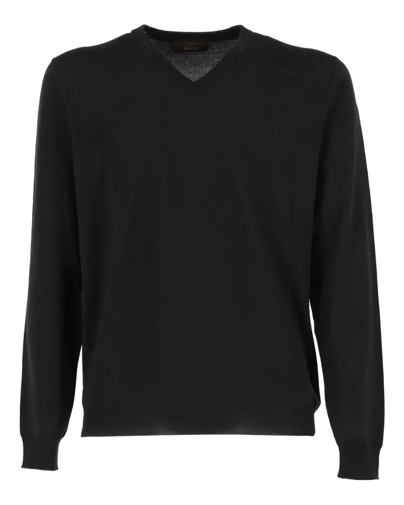 Zanone V-neck sweater - Schwarz Schwarz