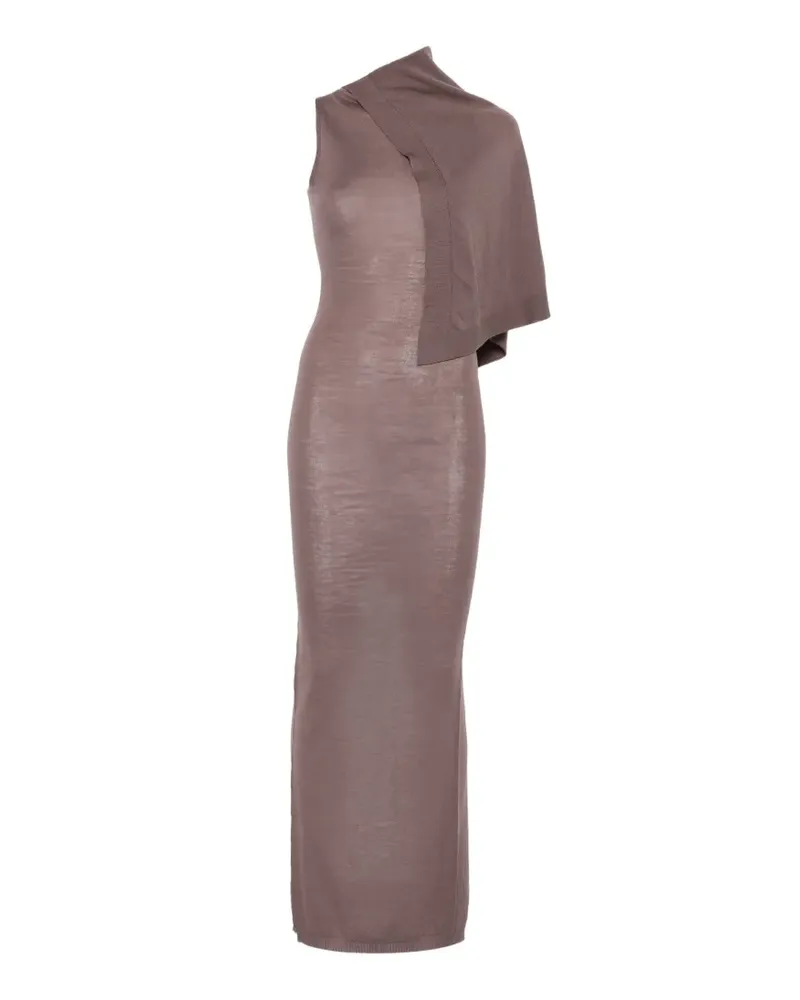 Rick Owens Drapierte One-Shoulder-Abendkleid - Violett Violett