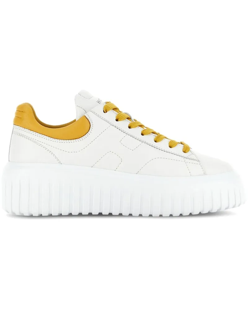 Hogan Sneakers mit Plateausohle - Weiß Weiß
