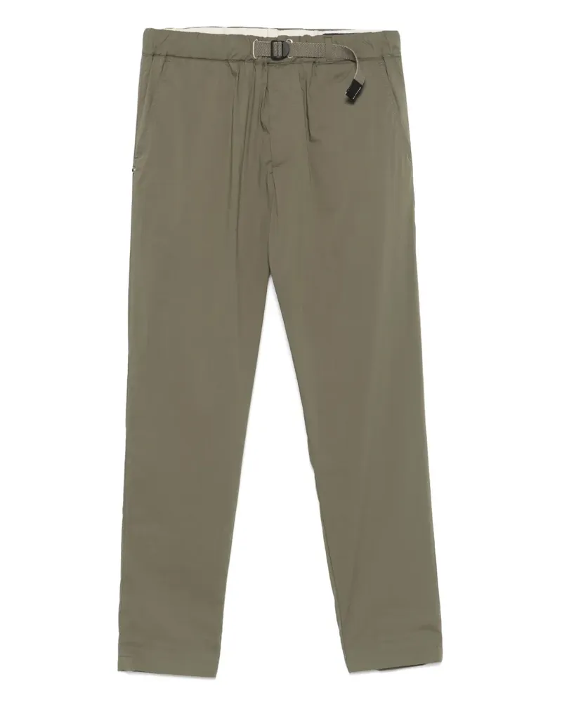 PLAN C Hose mit Tapered-Bein - Grün Grün