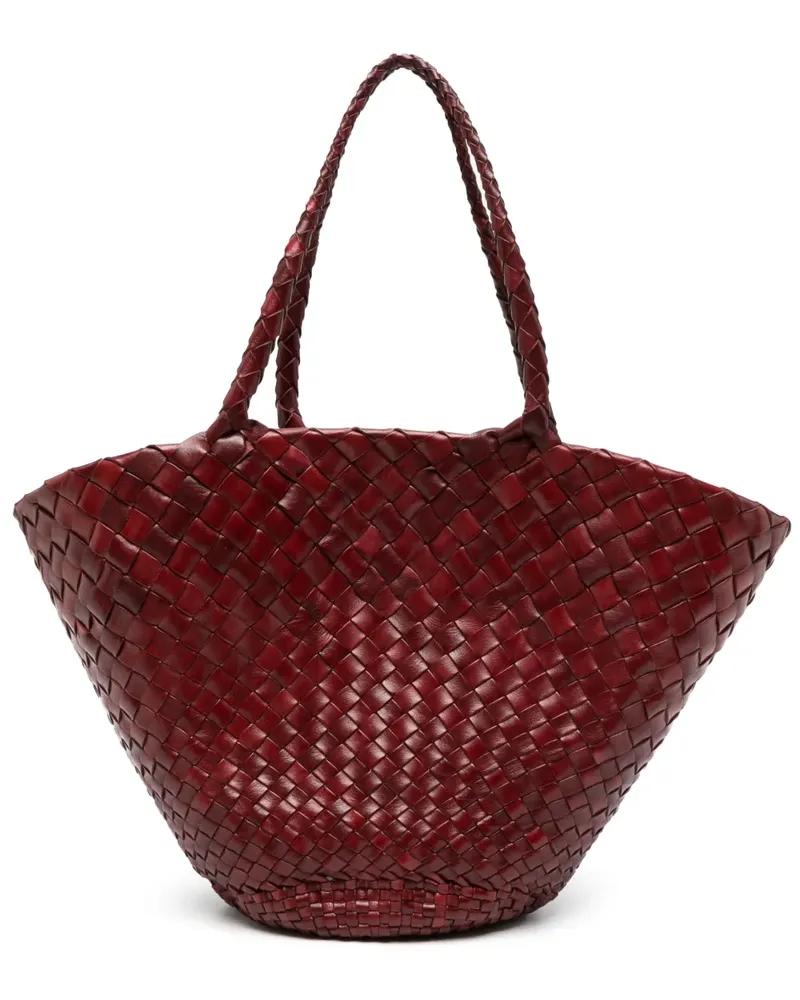 Dragon Diffusion Gewebter Egola Shopper - Rot Rot