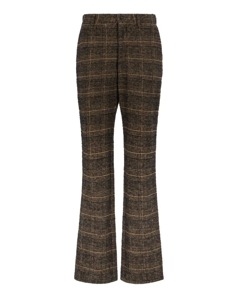 Philosophy Di Lorenzo Serafini check-pattern tailored trousers - Braun Braun