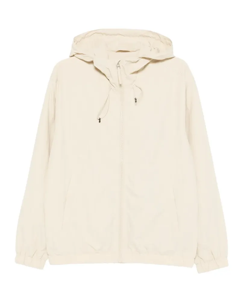 Études Studio zip-up hooded windbreaker - Nude Nude