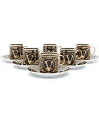 Versace Virtus Gala Espressotasse Schwarz