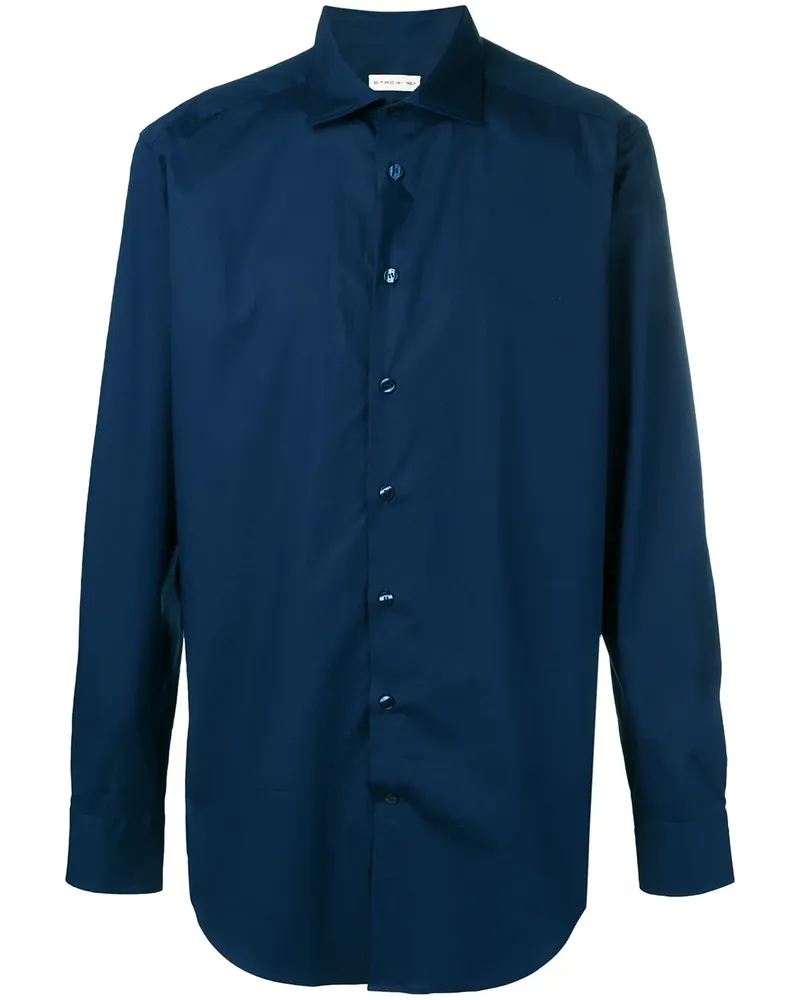 Etro Klassisches Hemd - Blau Blau