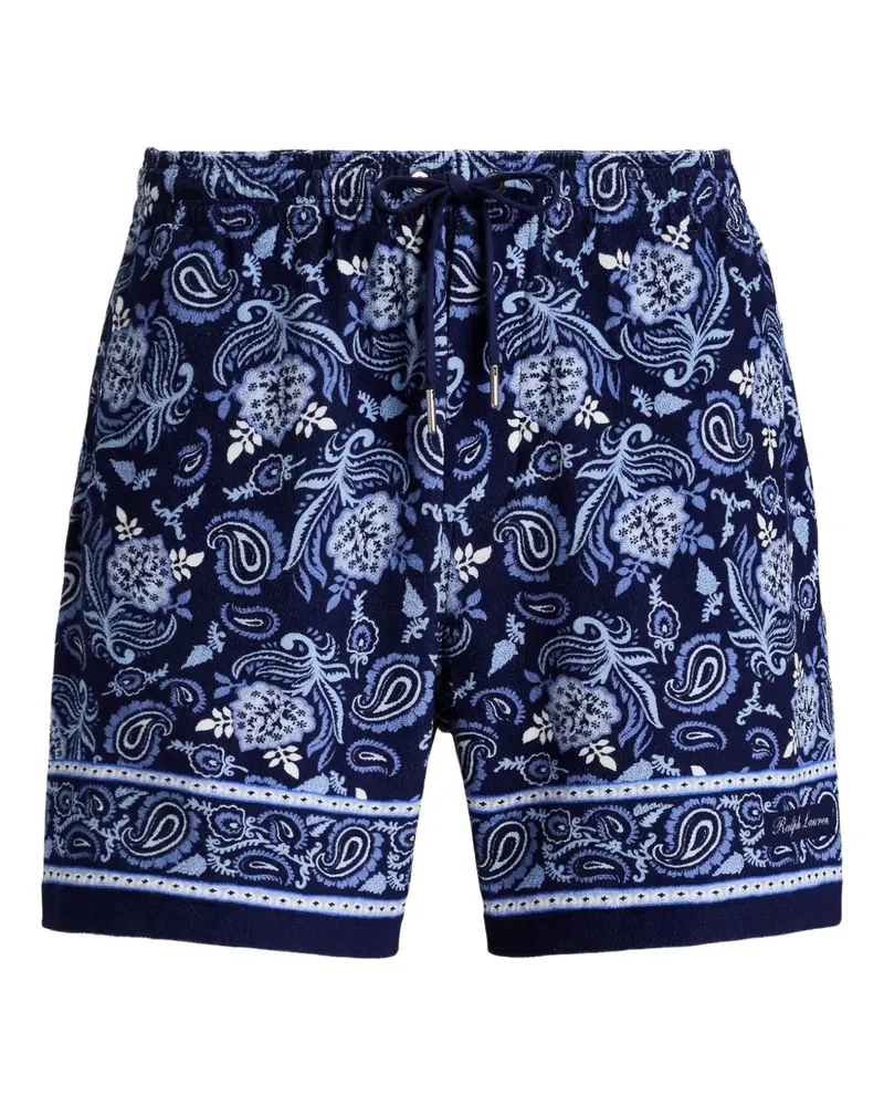 Ralph Lauren Badeshorts mit Paisley-Print - Blau Blau