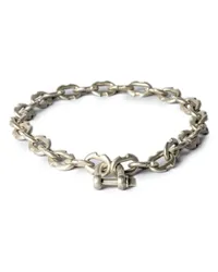 Parts Of Four Charm Chain Choker Silber