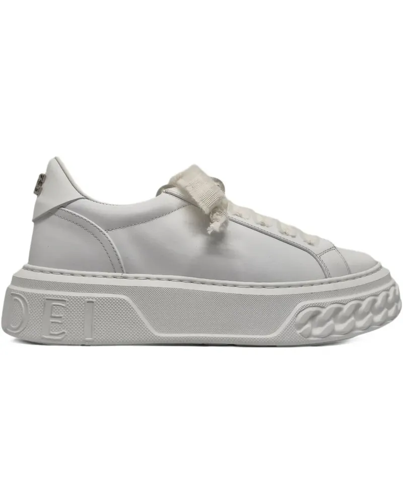 Casadei Off Road Sneakers mit Perlen - Weiß Weiß