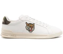 Sneakers mit Tiger-Patch