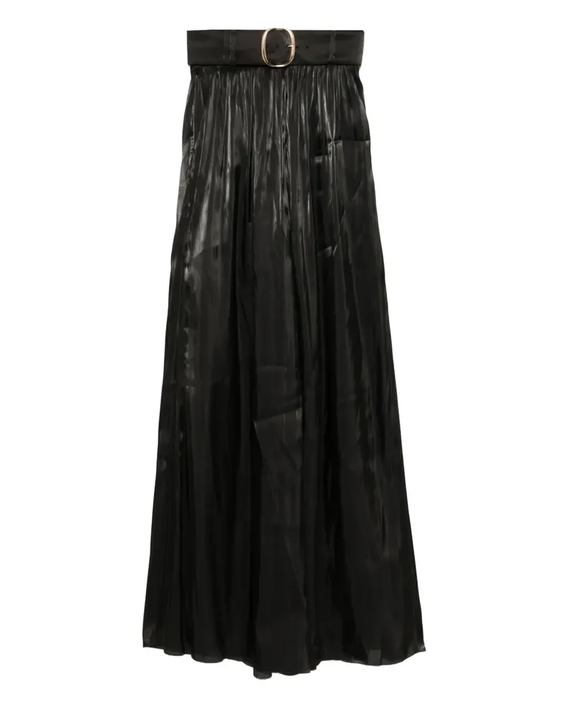Saiid Kobeisy Flowy Hose mit weitem Bein - Schwarz Schwarz