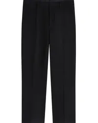 Dries van Noten Schmale Cropped-Hose Schwarz