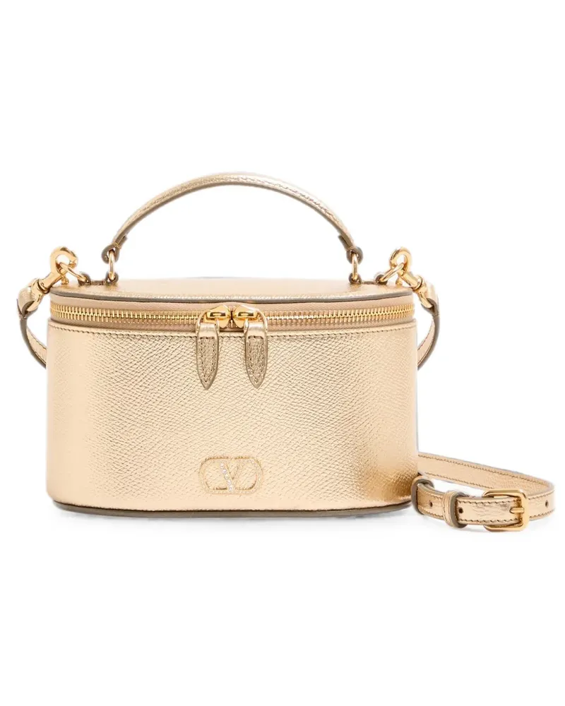 Valentino Garavani VLogo Signature Kosmetiktasche - Gold Gold