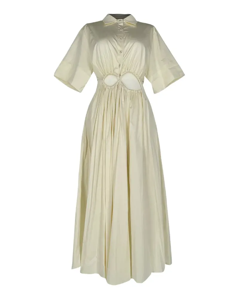 Cult Gaia Keegan Midikleid - Weiß Weiß