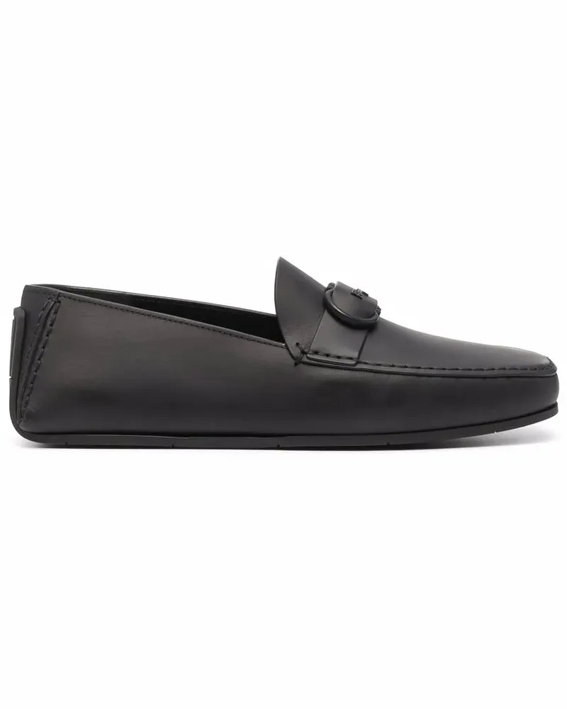 Ferragamo Gancini Loafer - Schwarz Schwarz