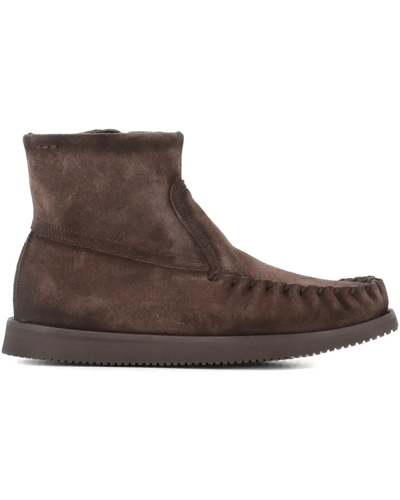 Alexander Hotto Stiefeletten aus Wildleder - Braun Braun