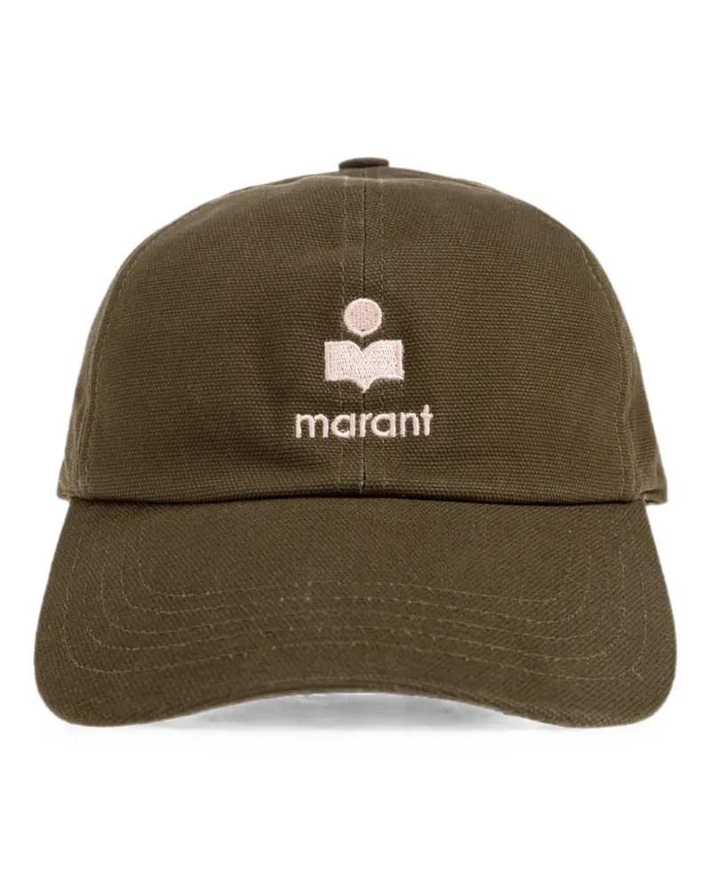 Isabel Marant Tomas logo-embroidered baseball cap - Grün Grün