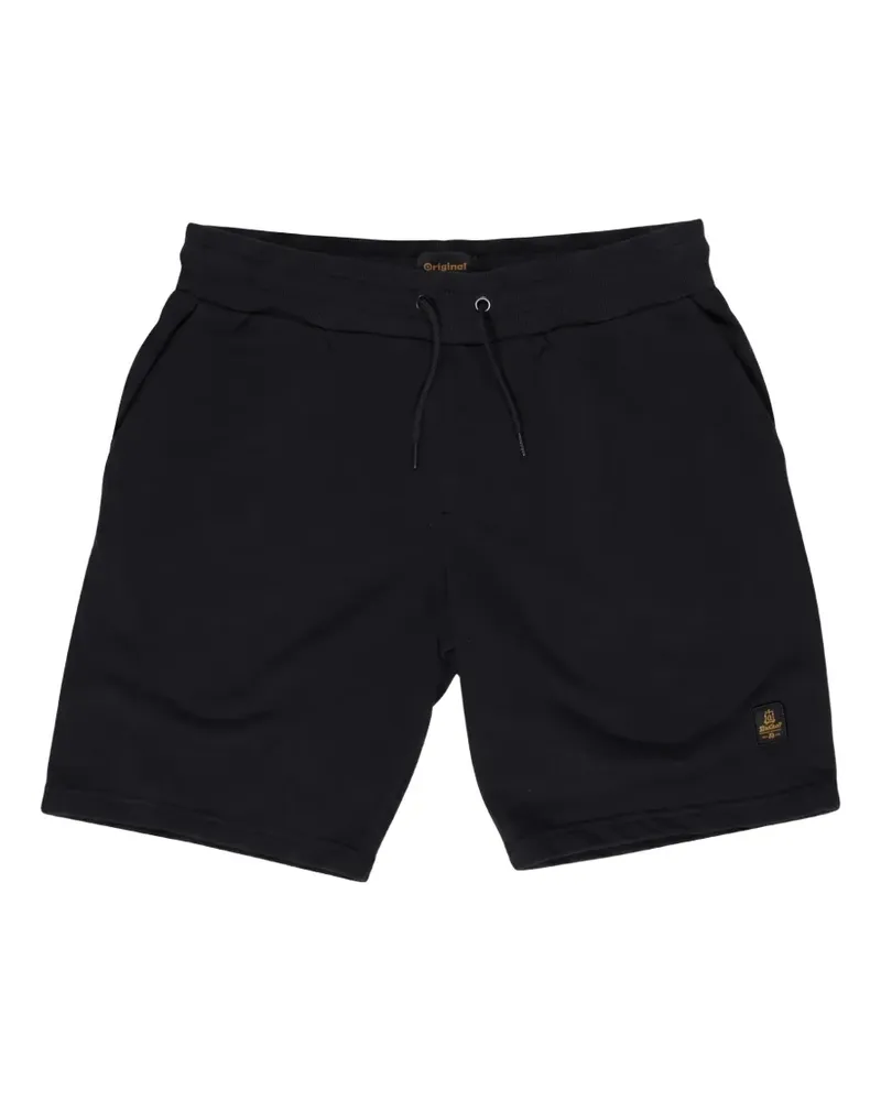 RefrigiWear Shorts mit Kordelzug - Schwarz Schwarz