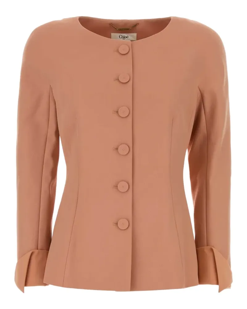 Chloé wool crepe jacket - Rosa Rosa