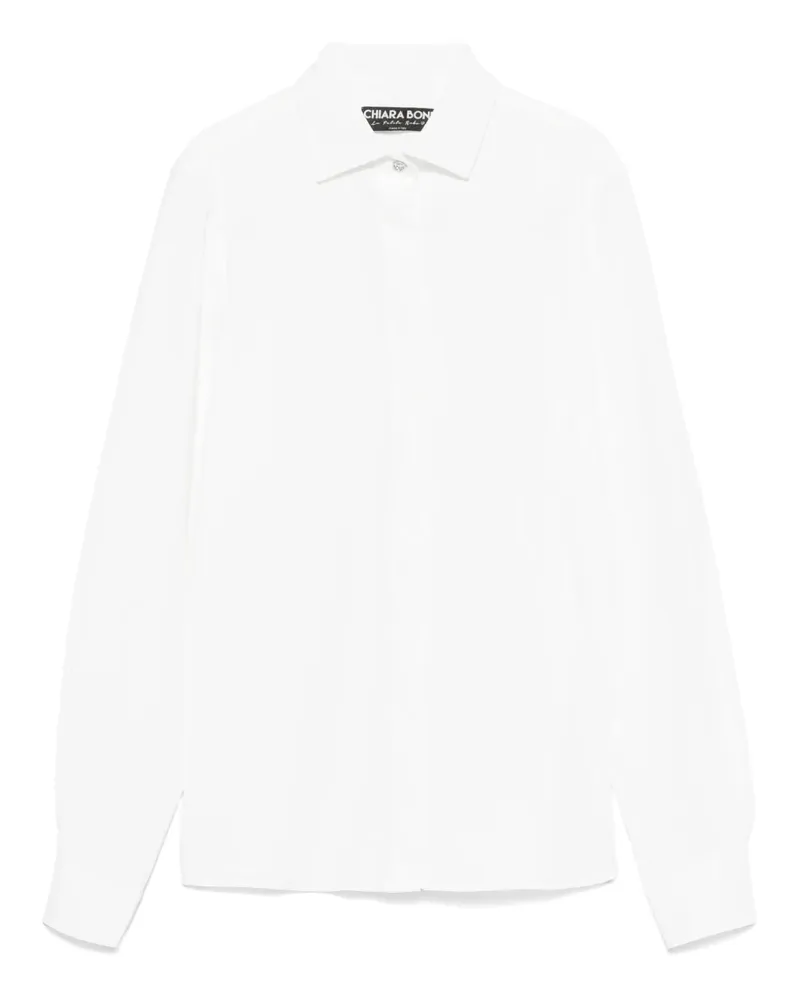 Chiara Boni Hemd mit Button-down-Kragen - Weiß Weiß