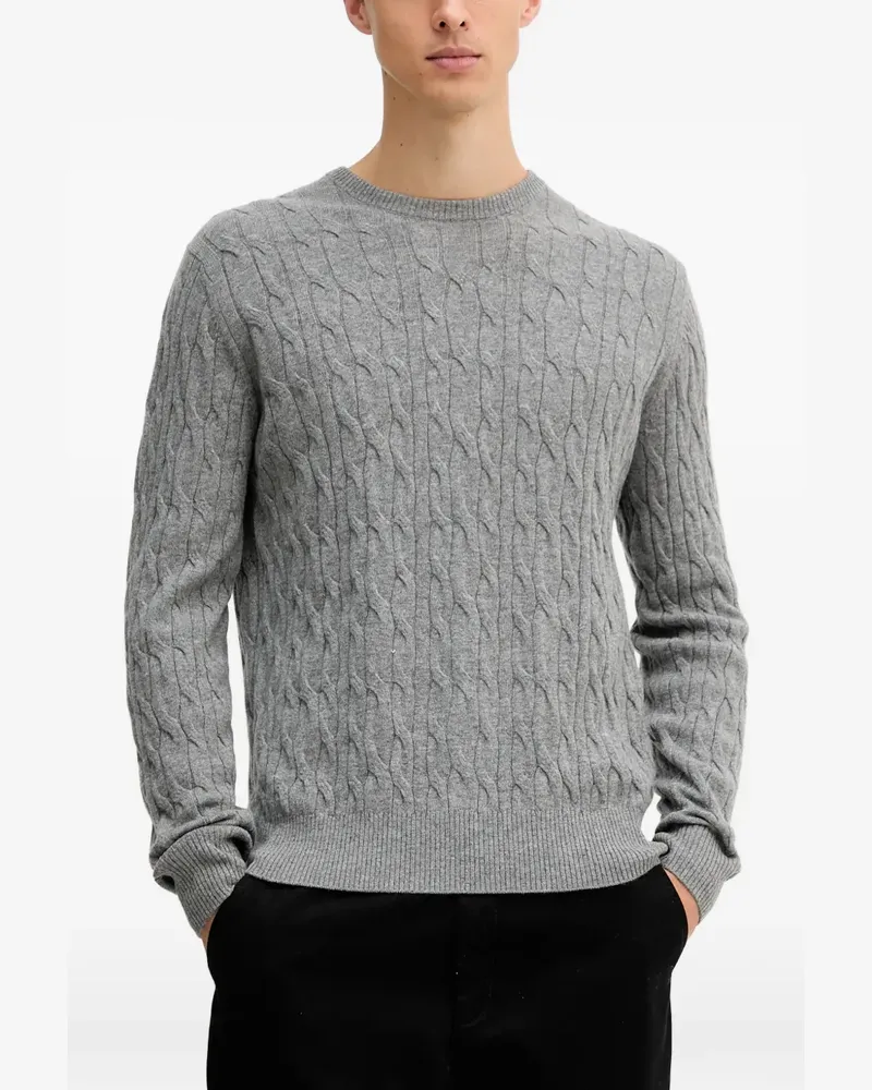 Hackett Pullover mit Rundhalsausschnitt - Grau Grau