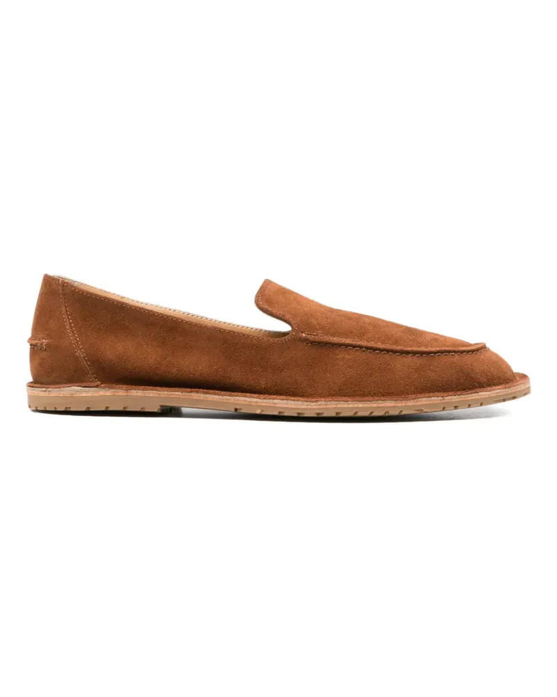 Castañer suede loafers - Braun Braun