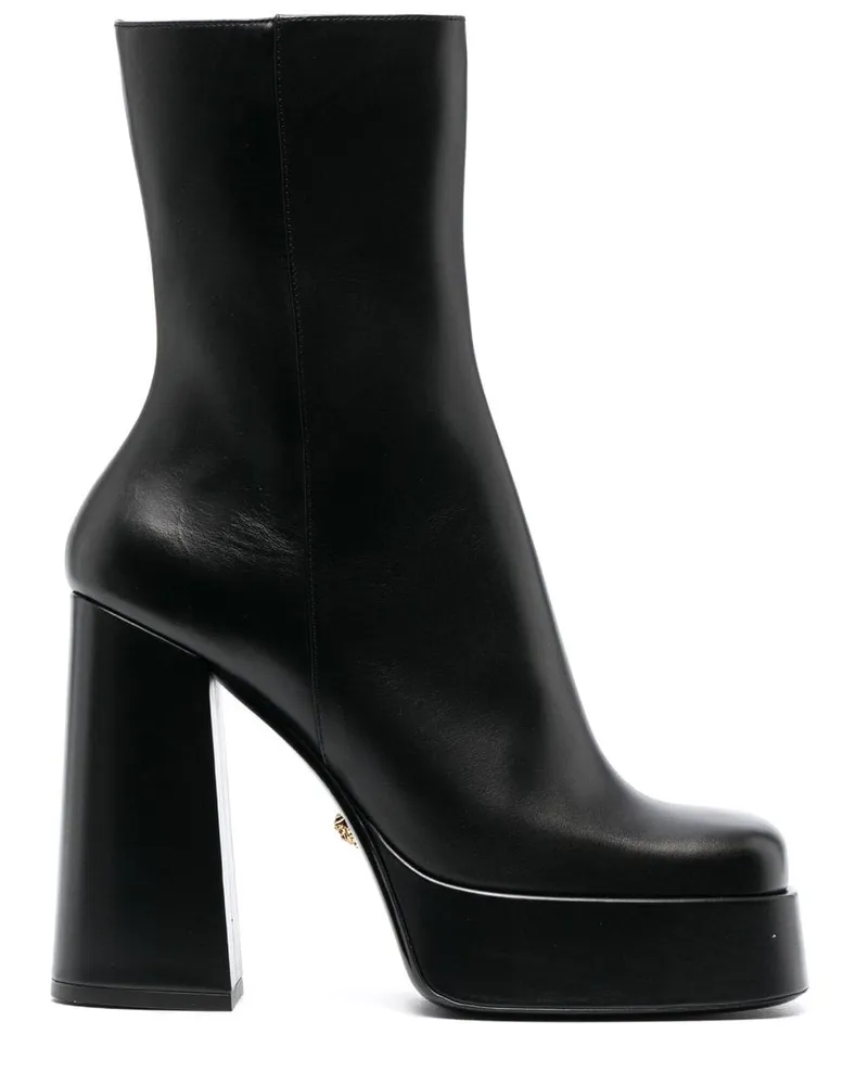 Versace Aevitas 120mm single-platform boots - Schwarz Schwarz