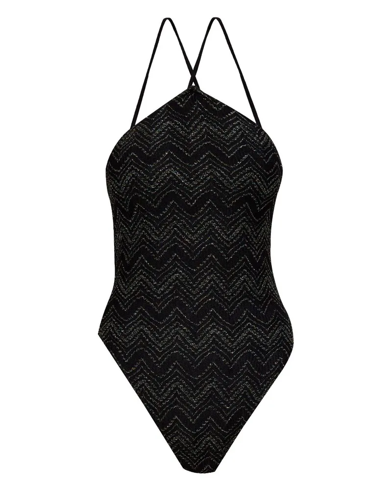 Missoni Badeanzug aus Lurex - Schwarz Schwarz