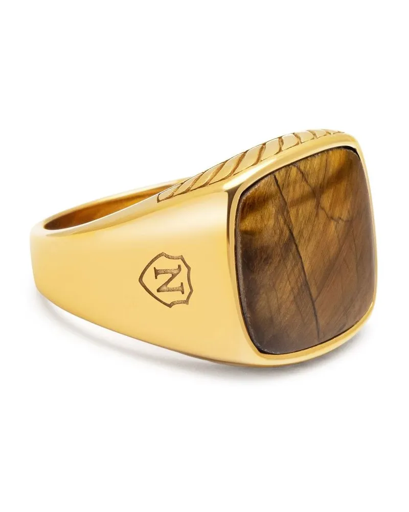 Nialaya Vergoldeter Ring