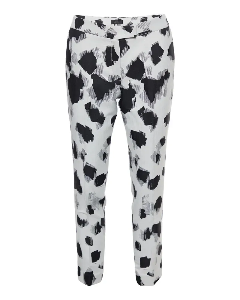 Joseph abstract jacquard trousers - Weiß Weiß