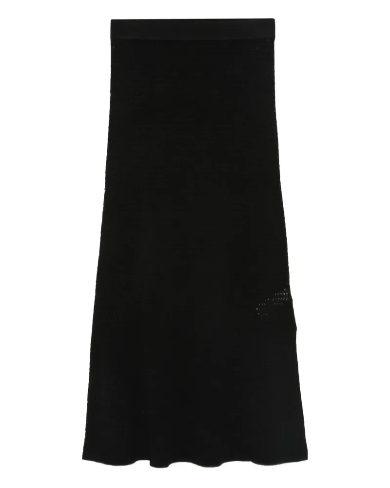 Victoria Beckham A-Linien-Form - Schwarz Schwarz