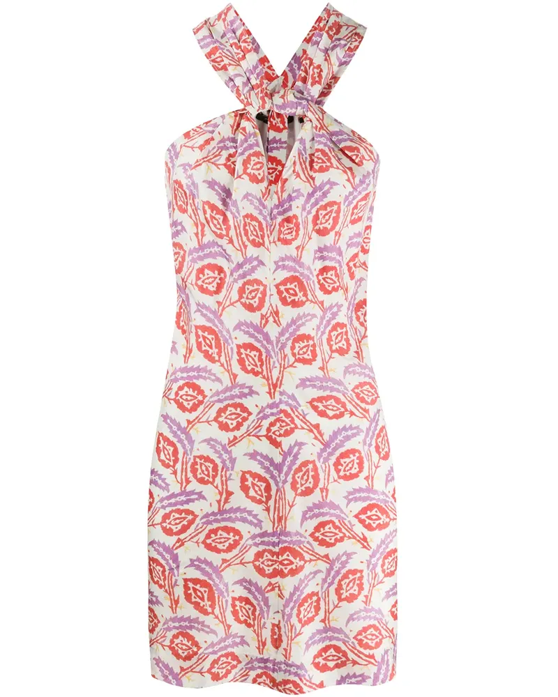 Isabel Marant Suzyli' Kleid mit Print - Weiß Weiß