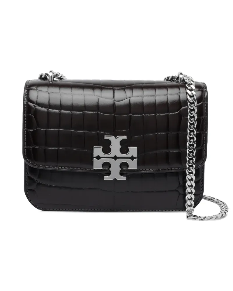 Tory Burch small Eleanor logo shoulder bag - Schwarz Schwarz