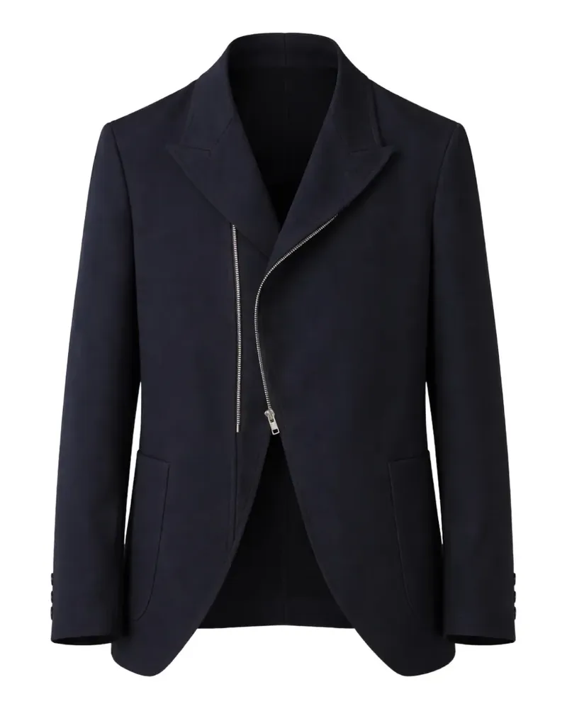 Comme des Garçons zip blazer - Blau Blau