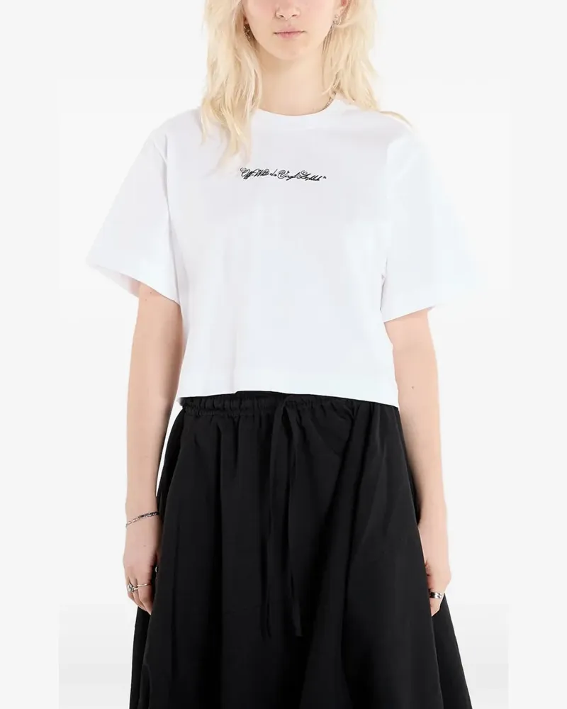 OFF-WHITE Arrow-graphic T-shirt - Weiß Weiß