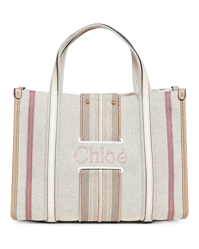 Chloé Kleine Woody Handtasche - Nude Nude