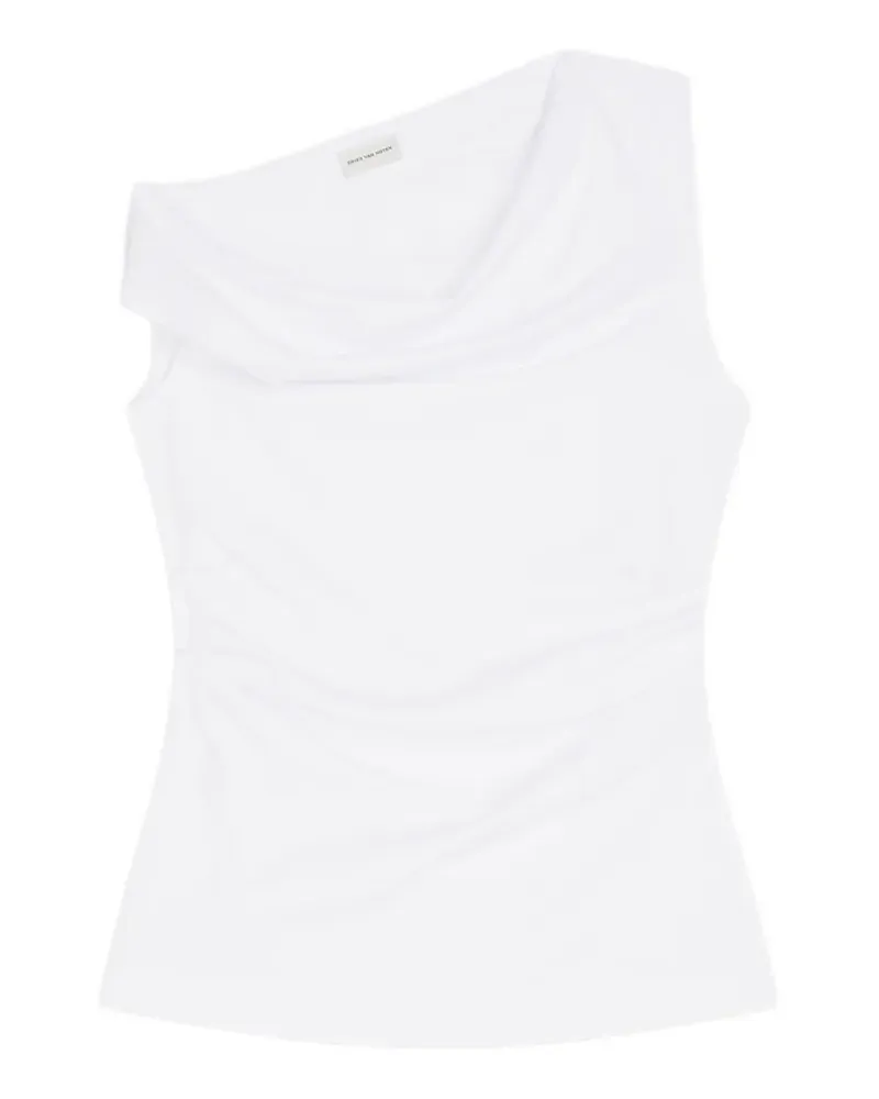 Dries van Noten Schulterfreies Oberteil - Weiß Weiß