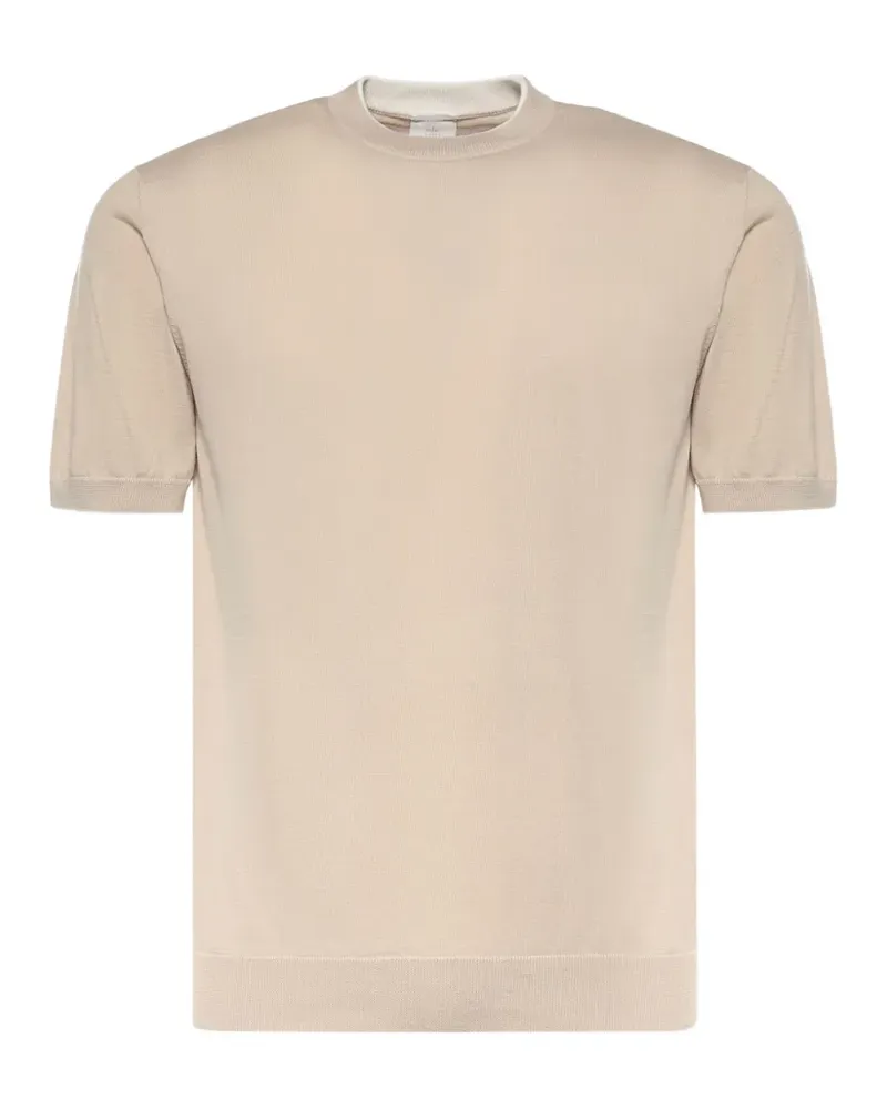 Eleventy short-sleeves crew-neck T-shirt - Nude Nude