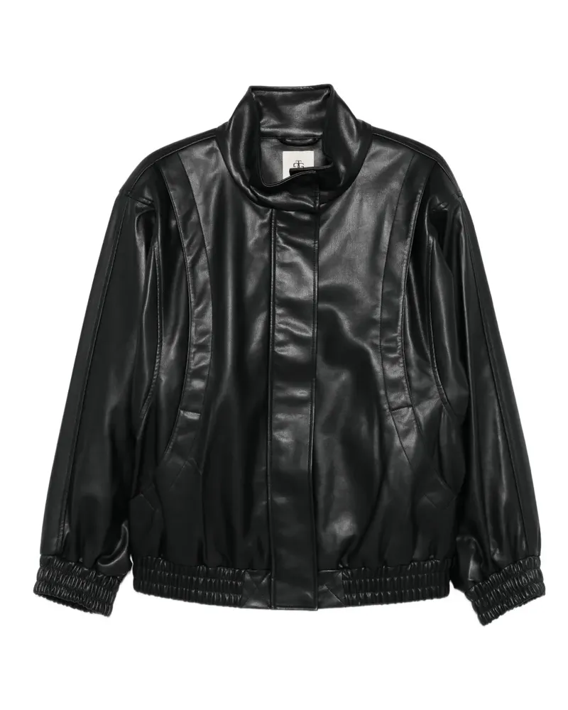 The Garment Jacke mit elastischen Bündchen - Schwarz Schwarz