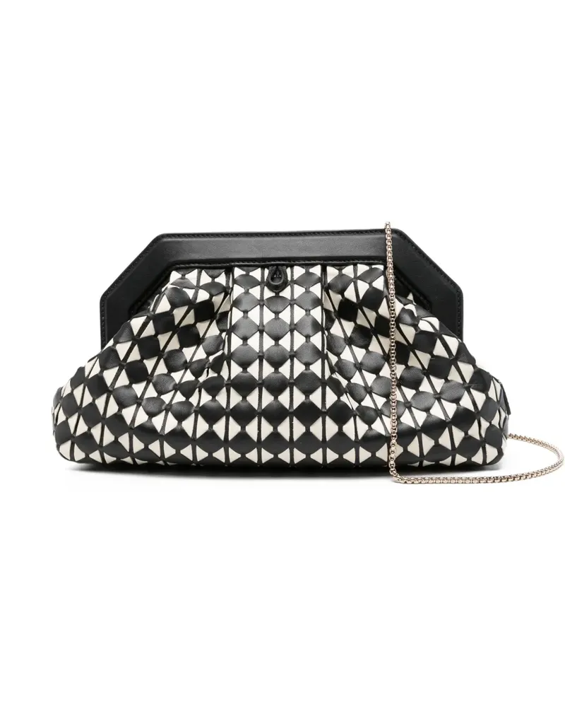 Serapian Secret Clutch - Schwarz Schwarz