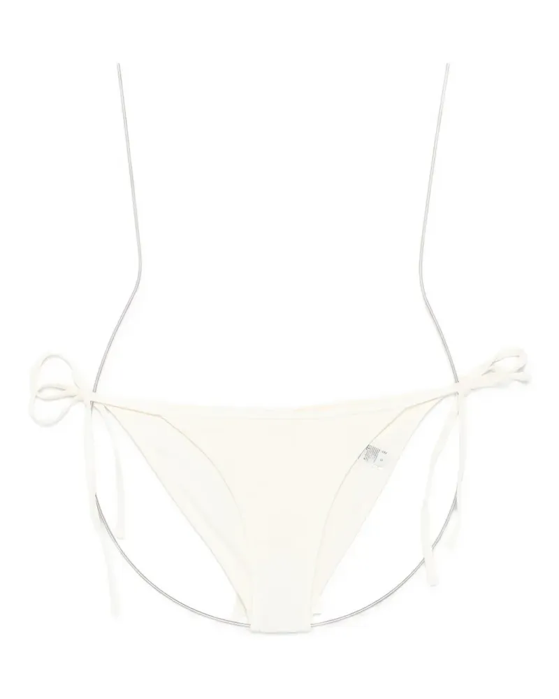 Totême Scoop side-tie bikini bottoms - Nude Nude