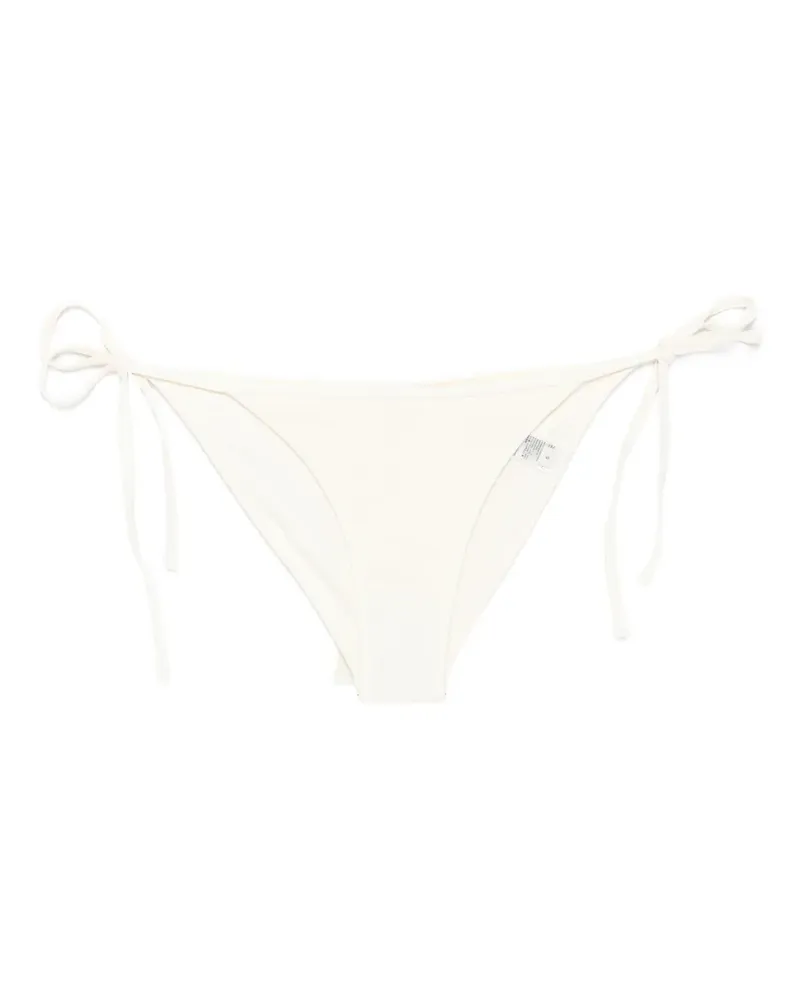 Totême Scoop side-tie bikini bottoms - Nude Nude