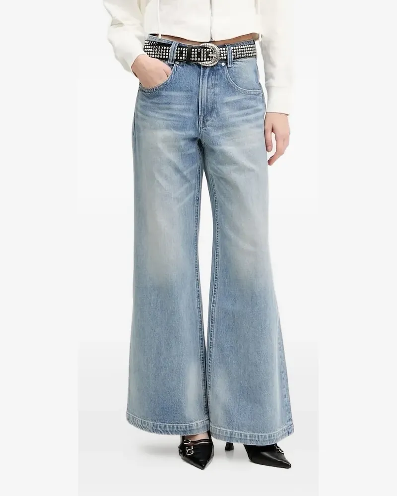 Miss Sixty Jeans mit Logo-Patch - Blau Blau